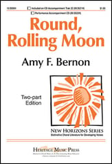 Round, Rolling Moon Two-Part choral sheet music cover